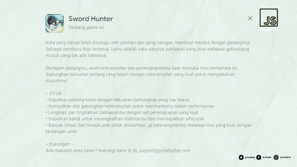 Download Sword Hunter Mod Apk Versi Terbaru, Unlimited Money
