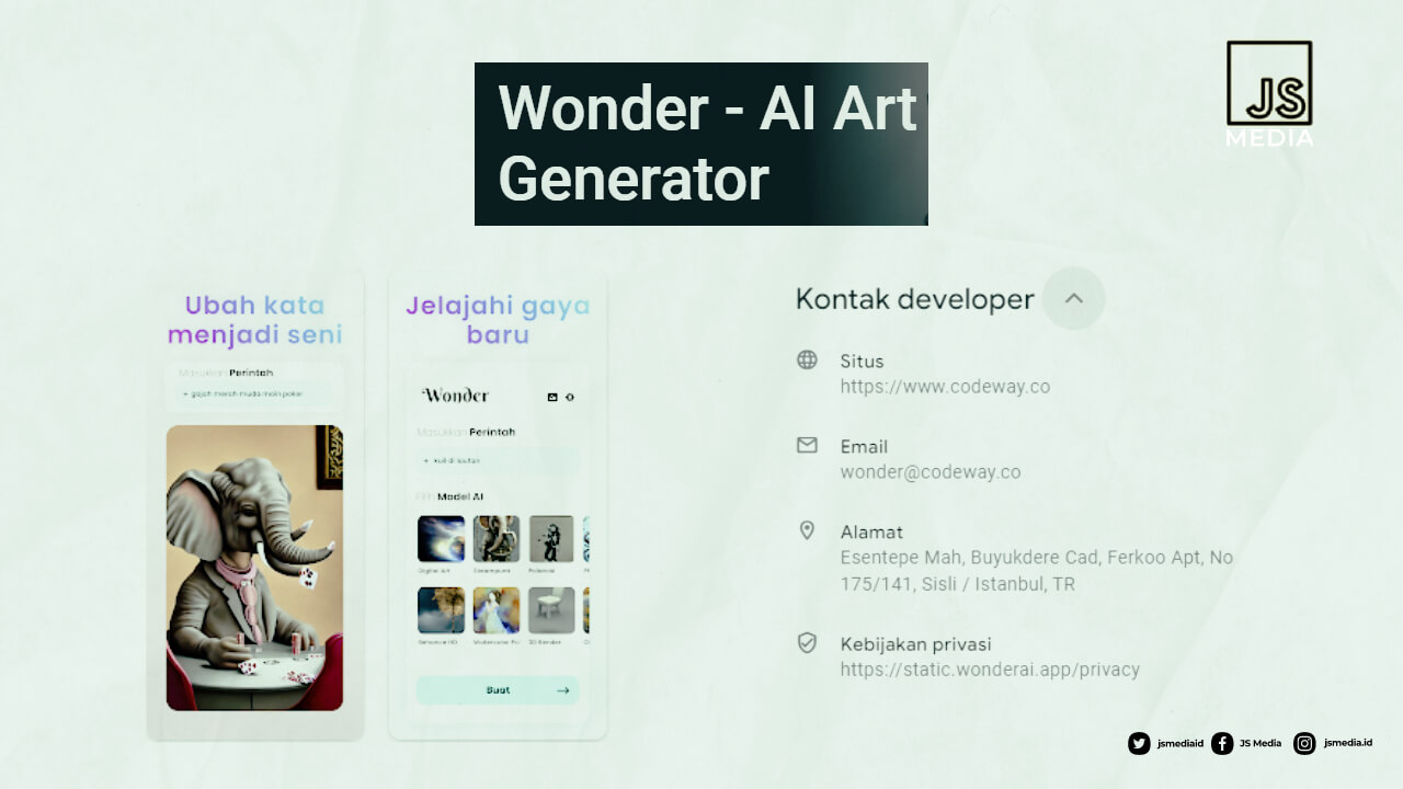 Wonder Ai Art Generator