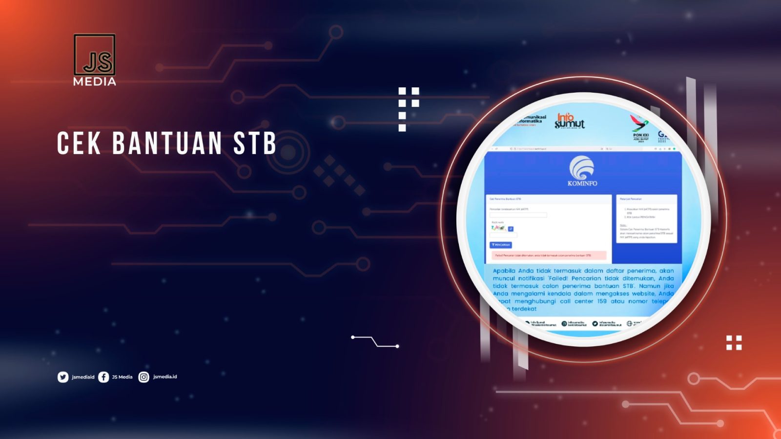 Cek bantuan STB