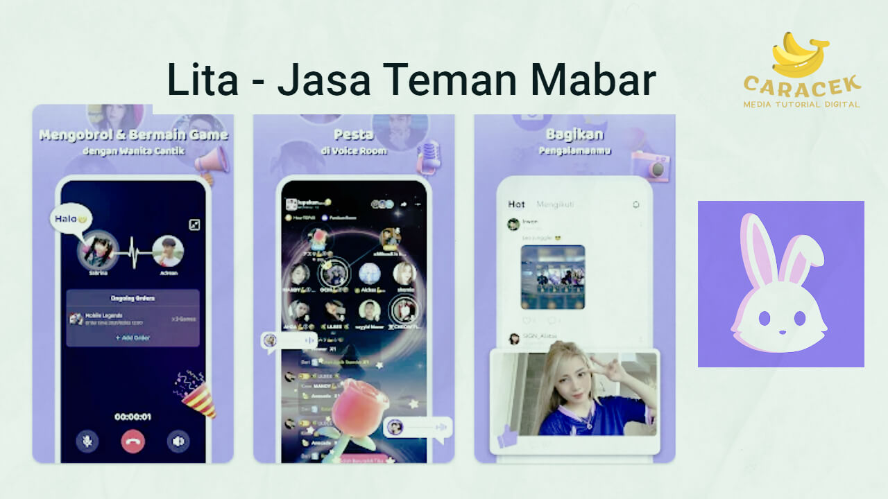 Aplikasi Lita - Teman Mabar Online