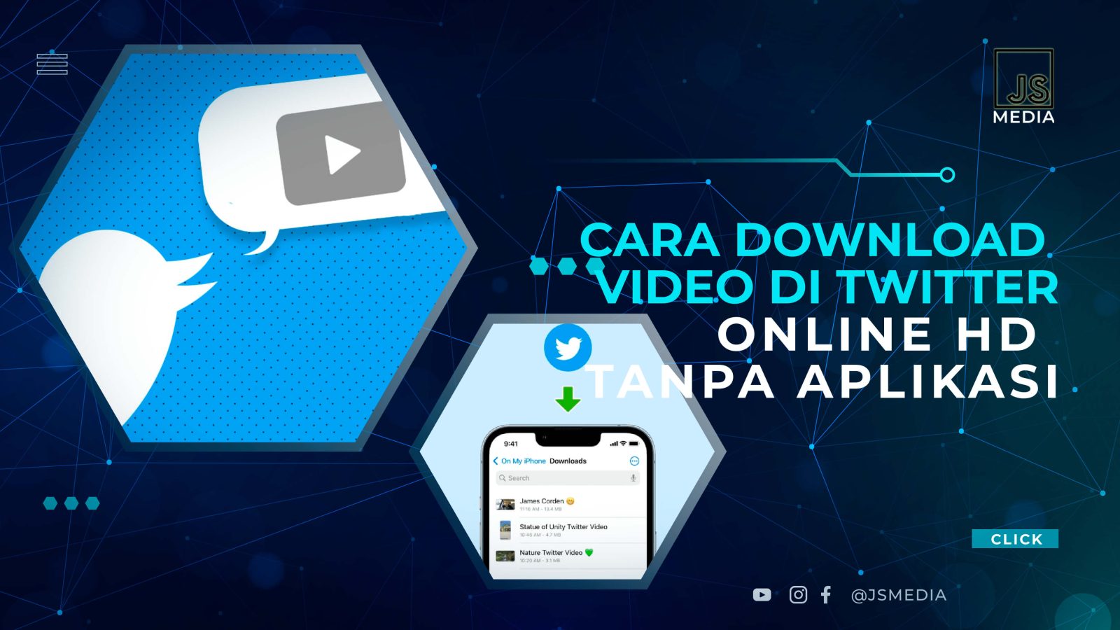 Cara Download Video di Twitter Online HD