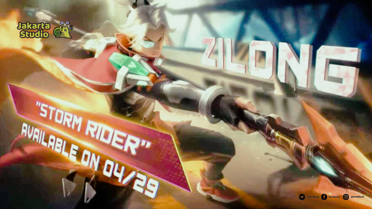 Skin Zilong - Storm Rider The Aspirant