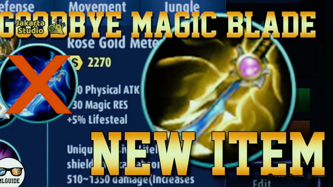 Magic Blade / Rose Gold Meteor