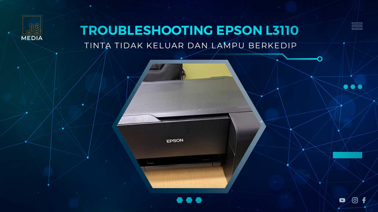 Printer Epson L3110 Lampu Berkedip