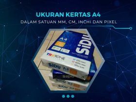 Ukuran Kertas A4 Dalam CM
