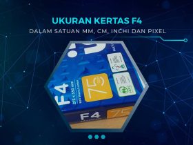 Ukuran Kertas F4 Dalam CM