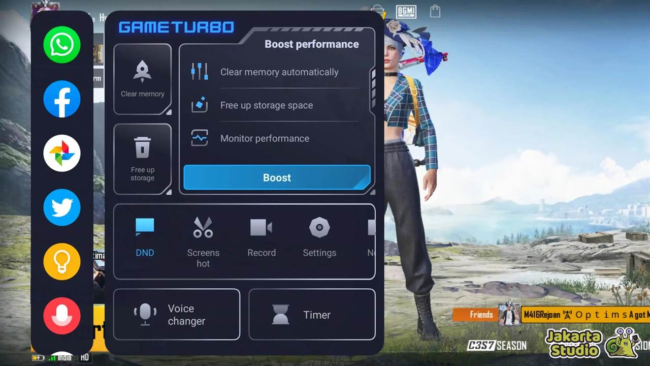 Cara Mengaktifkan Game Turbo 
