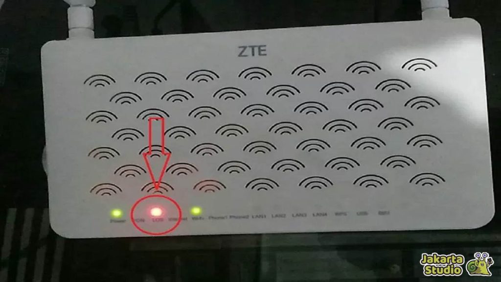 Cara Mengatasi Modem Indihome LOS Merah