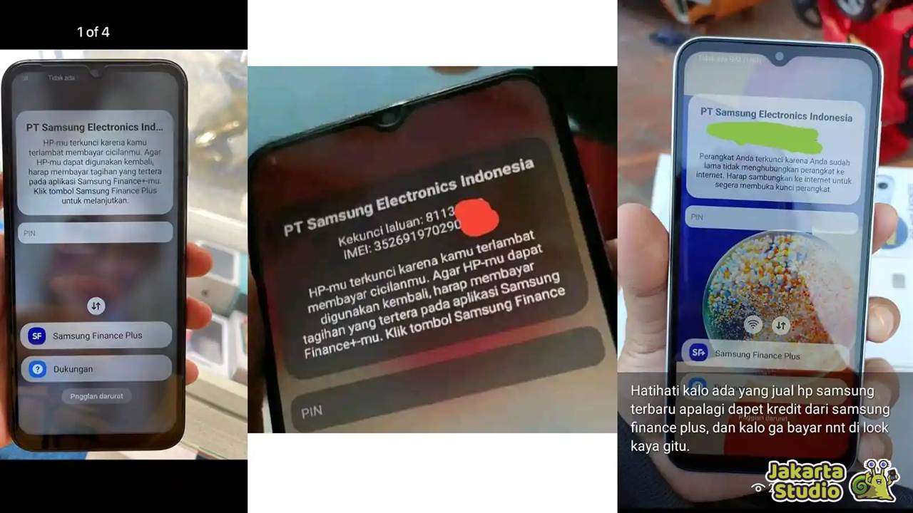 HP Terkunci Samsung Electronics Indonesia