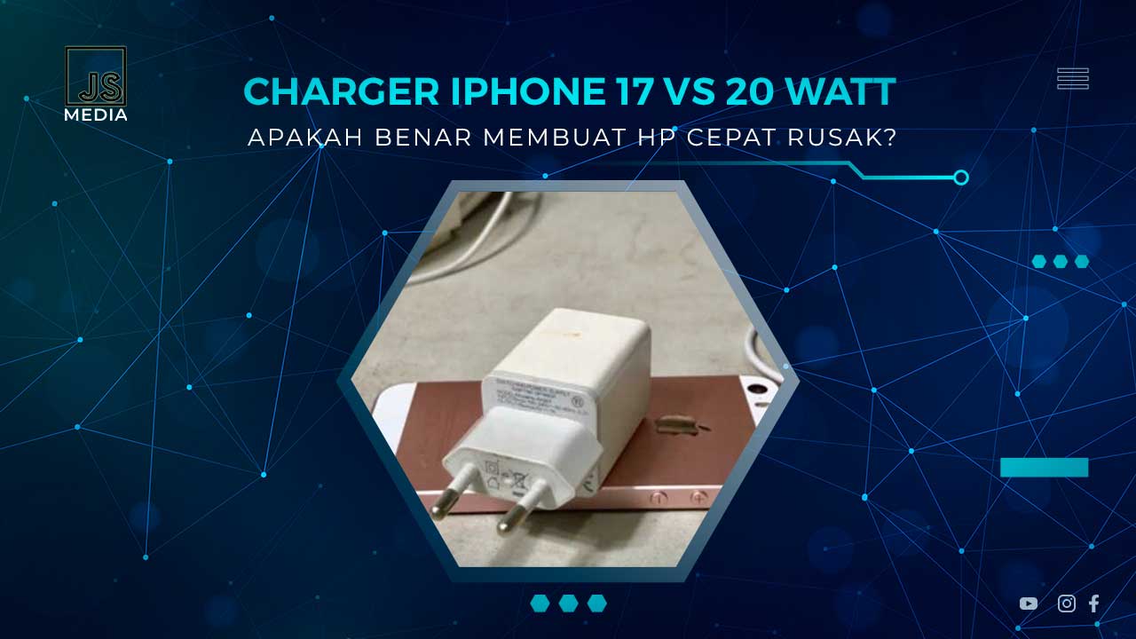Apakah Charger iPhone 20 Watt Bikin Rusak