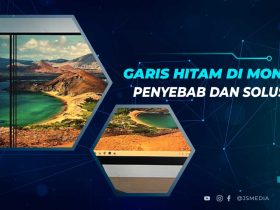 Cara Menghilangkan Garis Hitam di Monitor