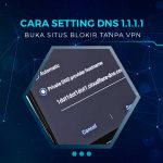 Cara Setting DNS Cloudfare