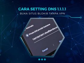 Cara Setting DNS Cloudfare