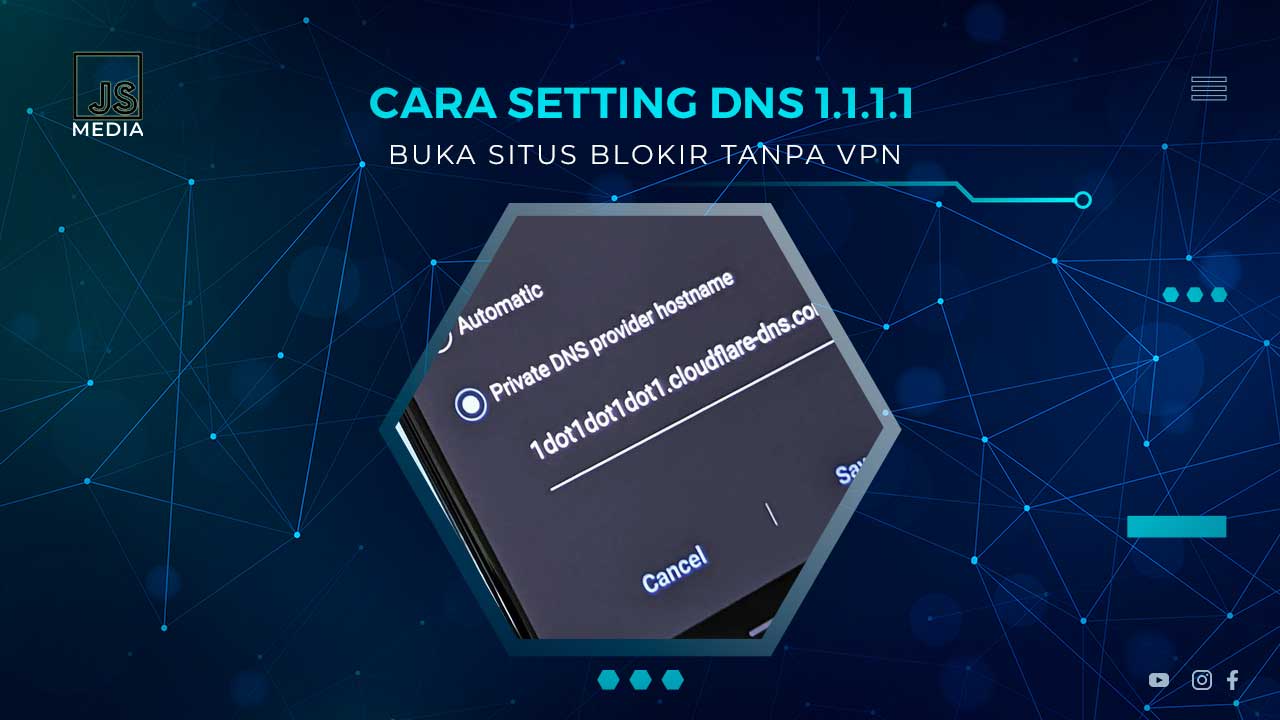 Cara Setting DNS Cloudfare