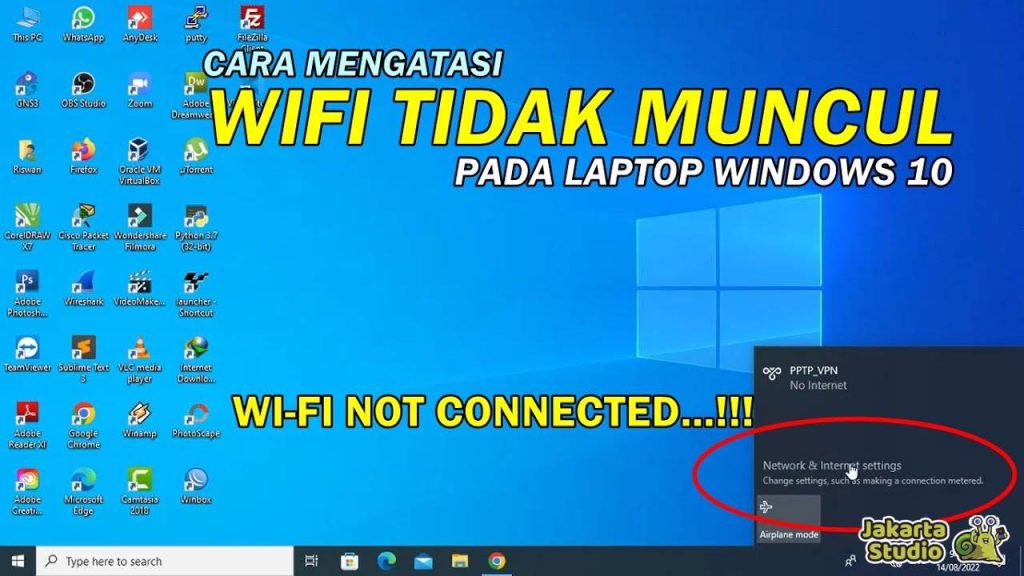 Kenapa Wifi Tidak Muncul di PC Laptop