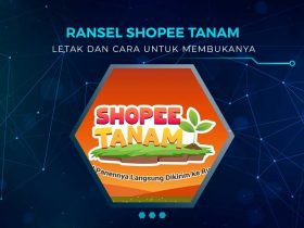 Letak Ransel Tanam Shopee