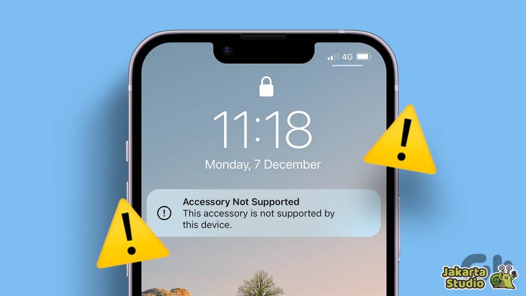 Penyebab Aksesori Ini Mungkin Tidak Didukung 