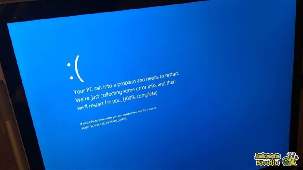 Penyebab PC Laptop Bluescreen