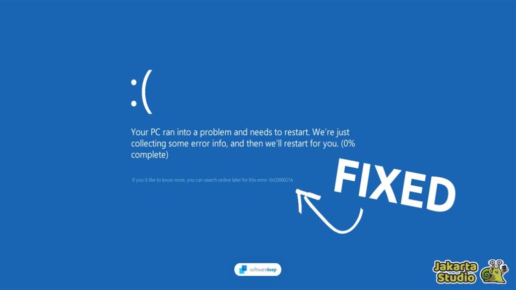 Penyebab PC Laptop Bluescreen