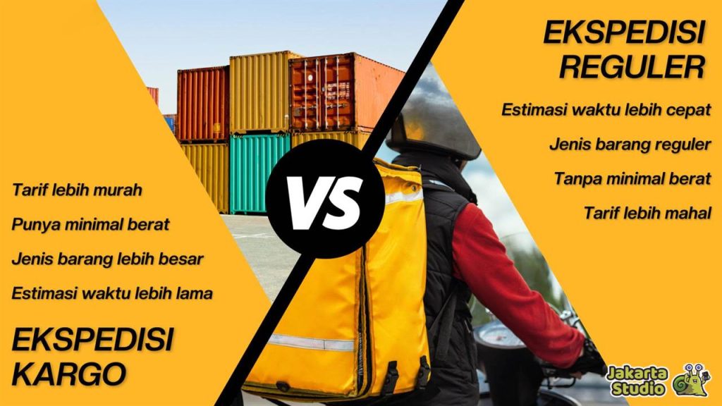 Perbedaan Pengiriman Reguler dan Cargo 