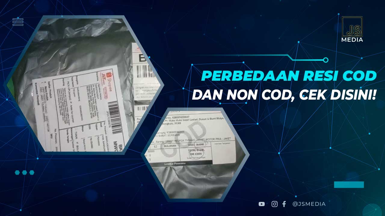 Perbedaan Resi COD dan Non COD