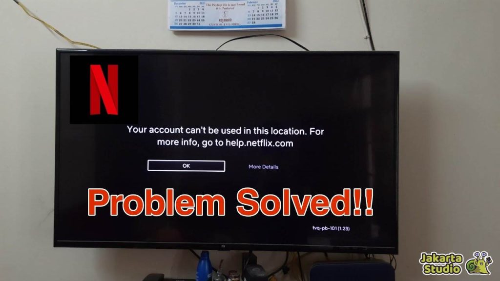 Your Account Cant Be Used In This Location Netflix