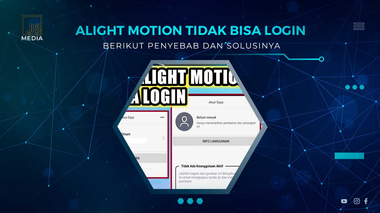 Alight Motion Tidak Bisa Login