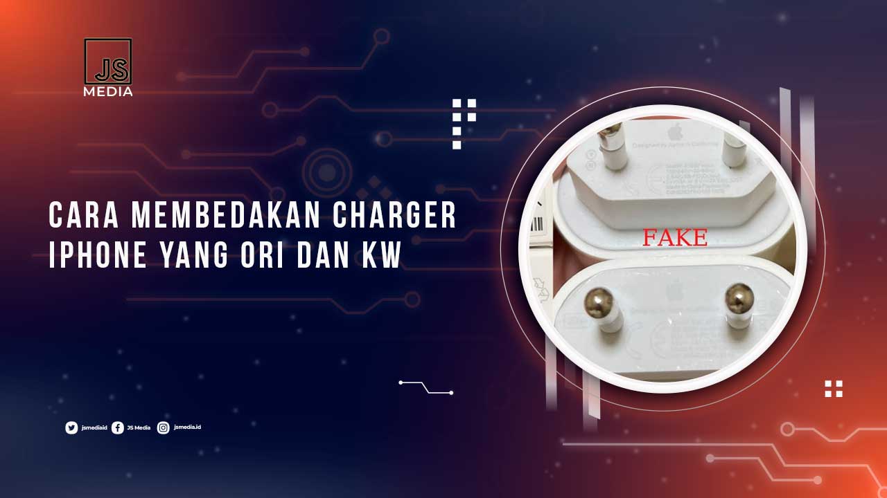 Cara Bedakan Charger iPhone Ori dan KW