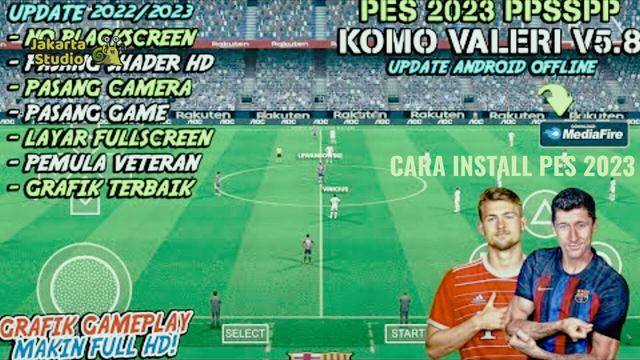 Cara Install PES 2023 PSP