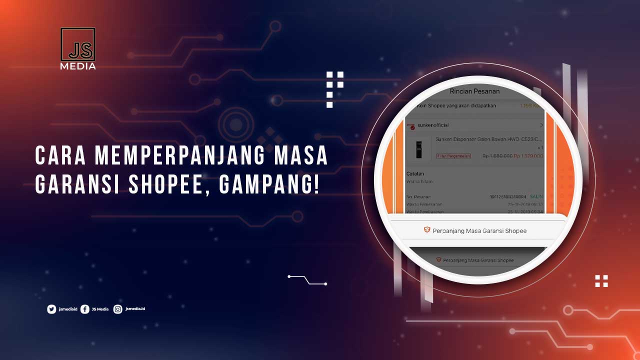 Cara Memperpanjang Masa Garansi Shopee