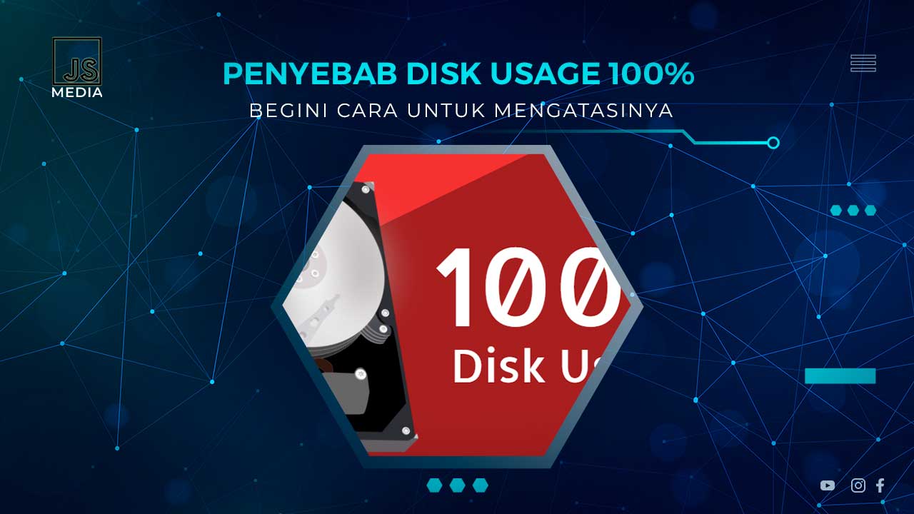 Cara Mengatasi Disk Usage 100%