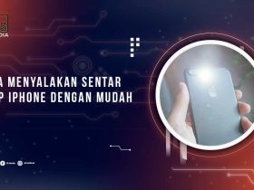 Cara Menyalakan Senter HP iPhone