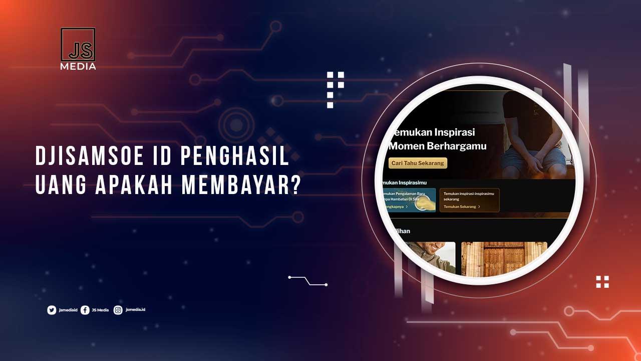 Djisamsoe id Situs Penghasil Pulsa