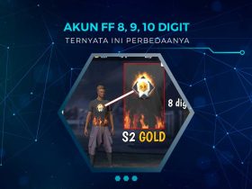 Akun FF 8 9 10 digit