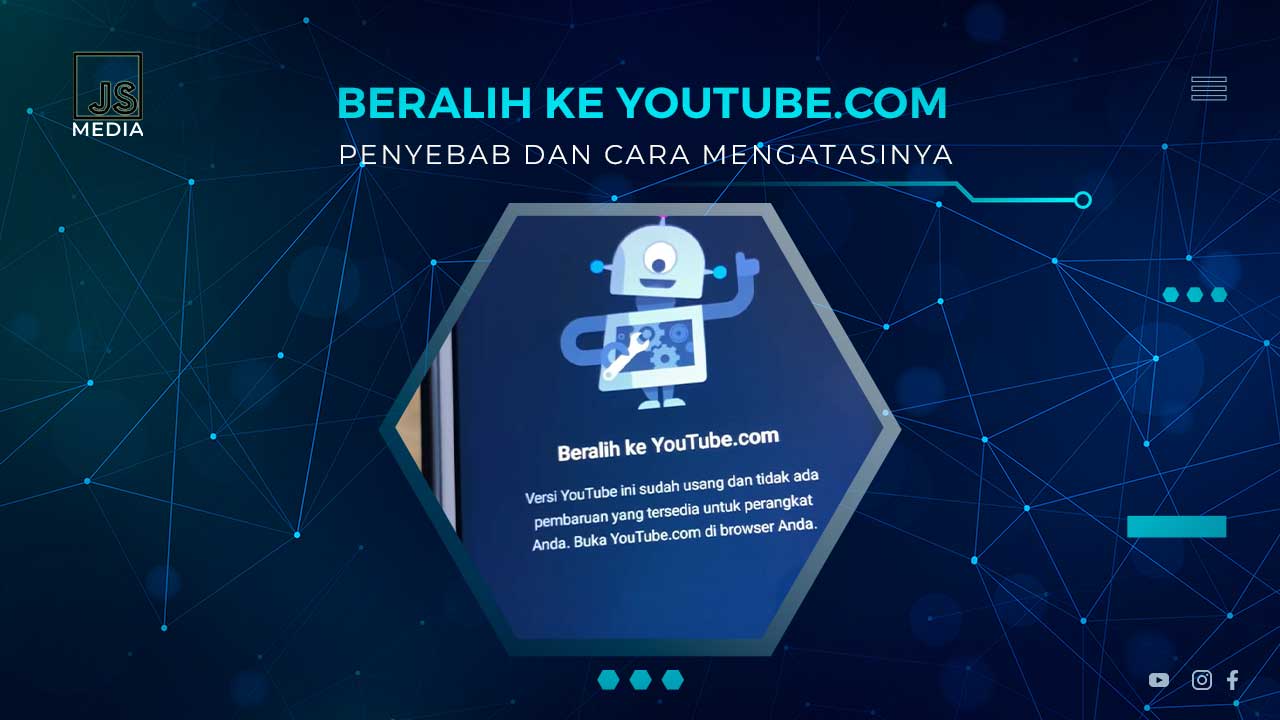 Solusi Beralih ke Youtube.com, Aplikasi Tidak Bisa Digunakan