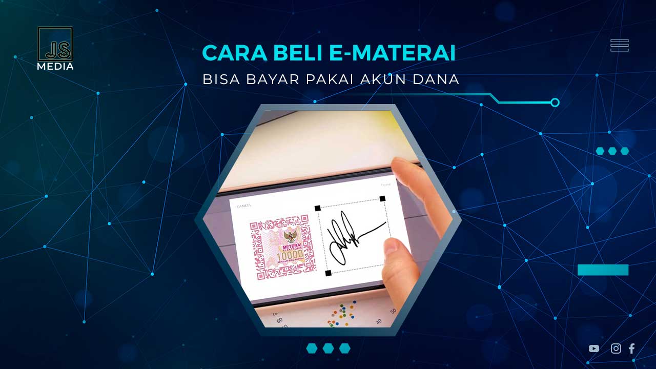 Cara Beli E-Materai Dengan DANA