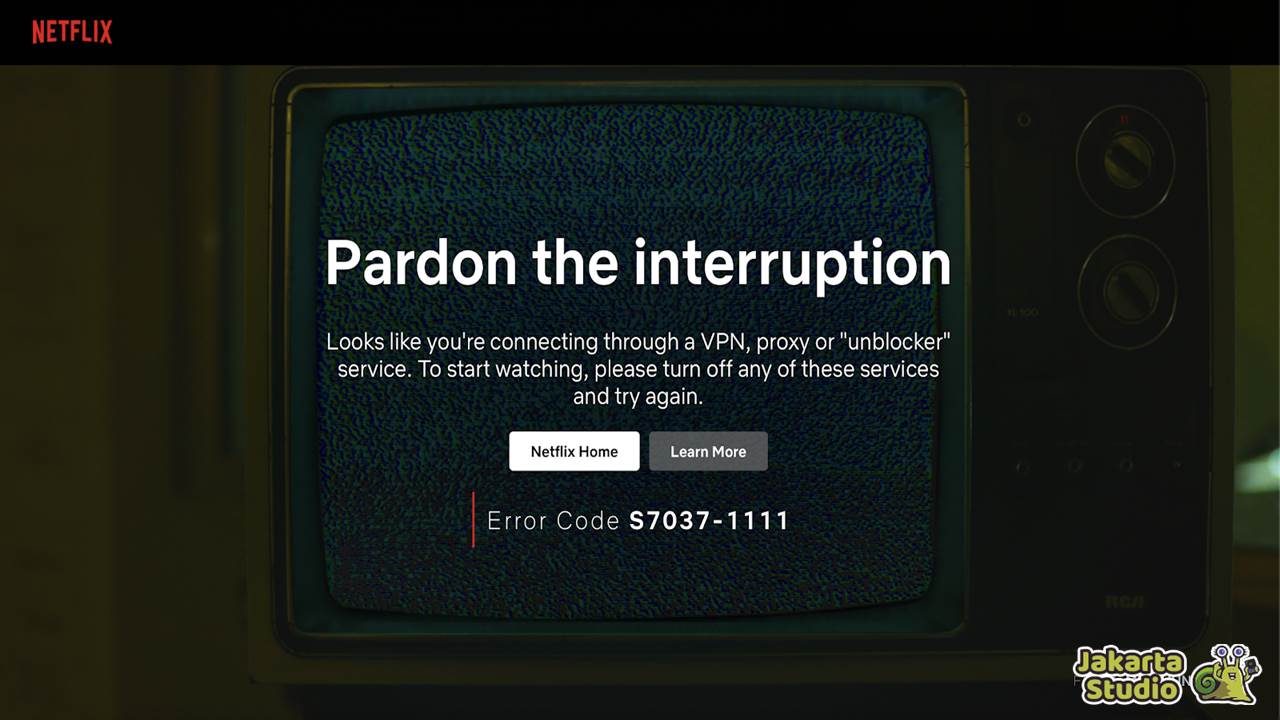 Cara Mengatasi Pardon The Interruption Netflix