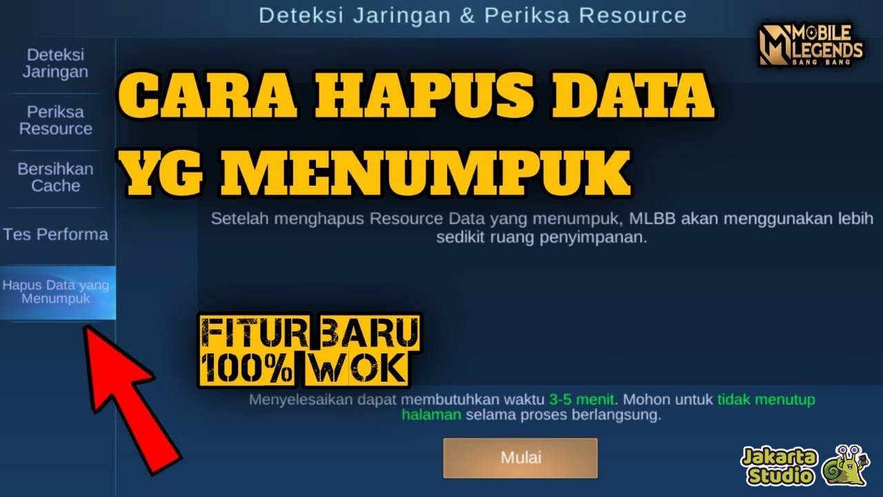 Cara Menghapus Data ML yang Menumpuk