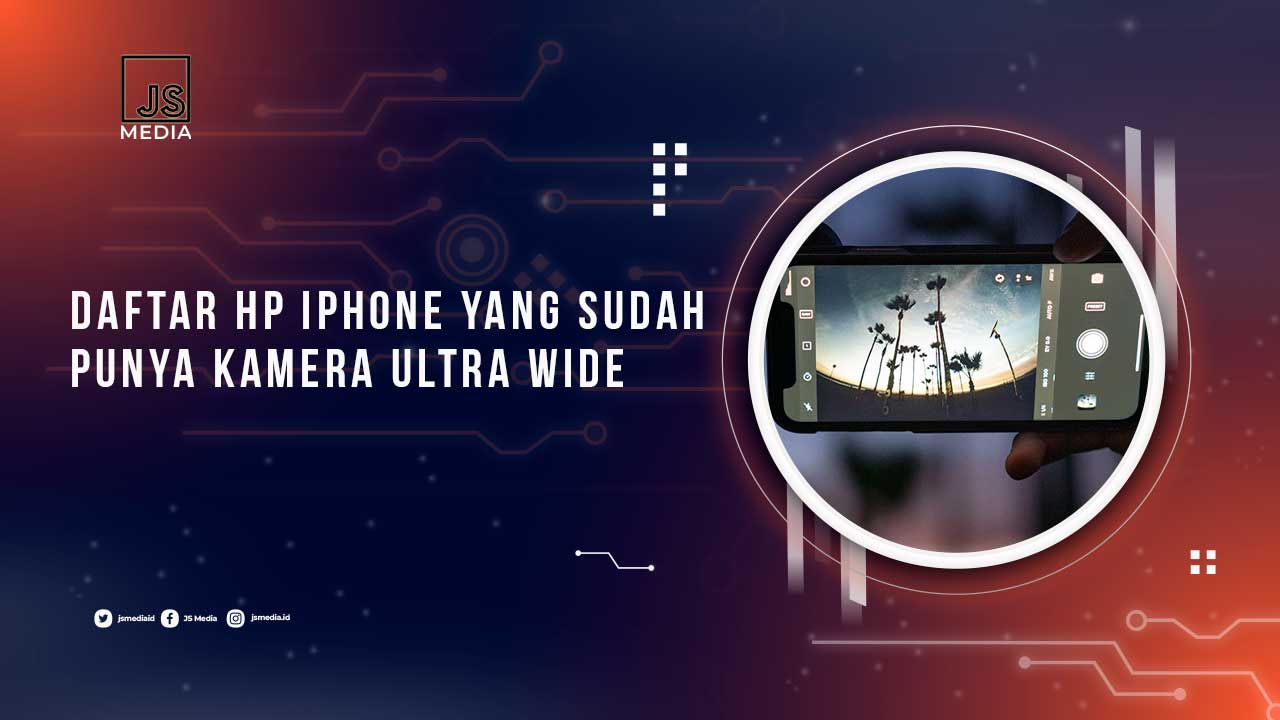 HP iPhone Dengan Kamera Ultra Wide