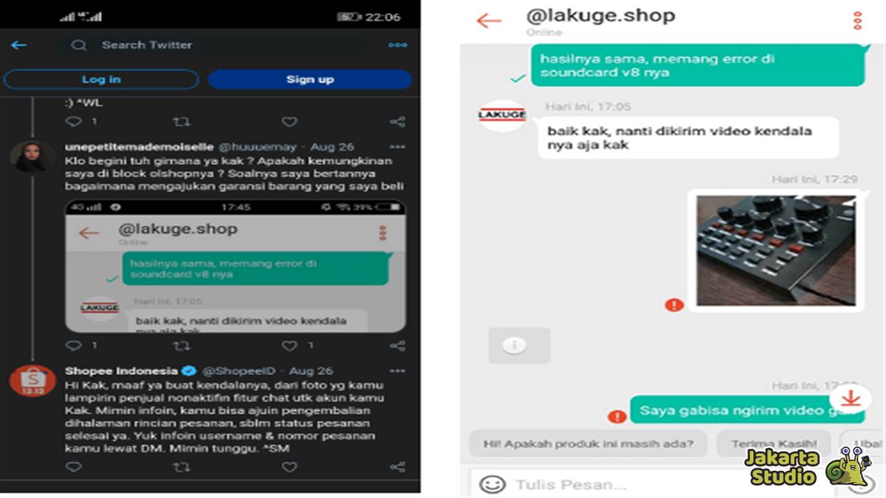 Kenapa Chat Shopee Tanda Seru Merah