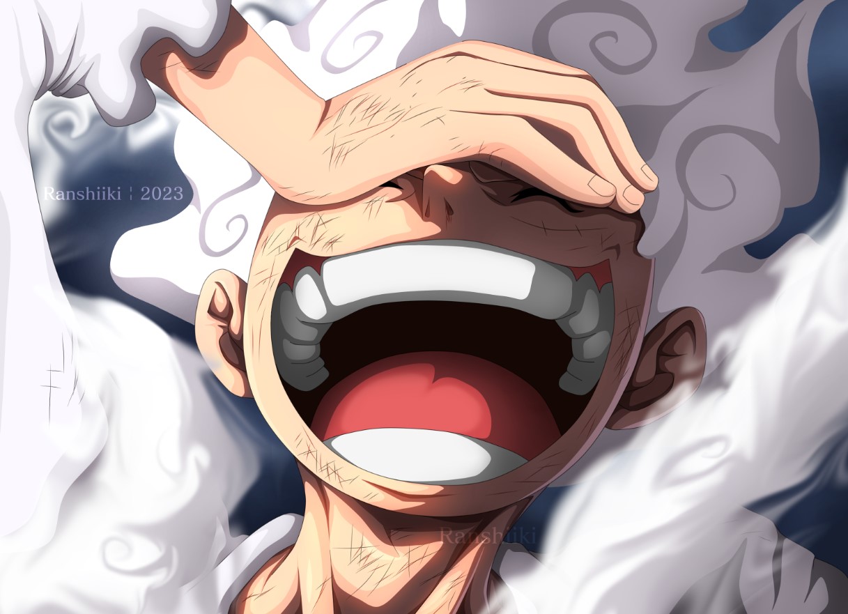 Monkey D. Luffy Gear 5-Laughting selfie