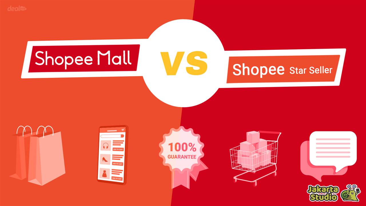 Perbedaan Shopee Mall dan Star Seller 