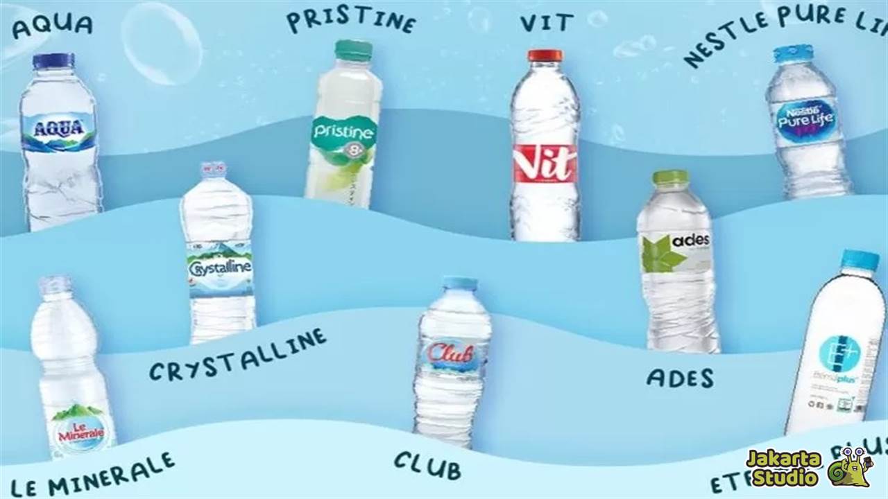 Perbedaan Warna Tutup Botol Air Mineral