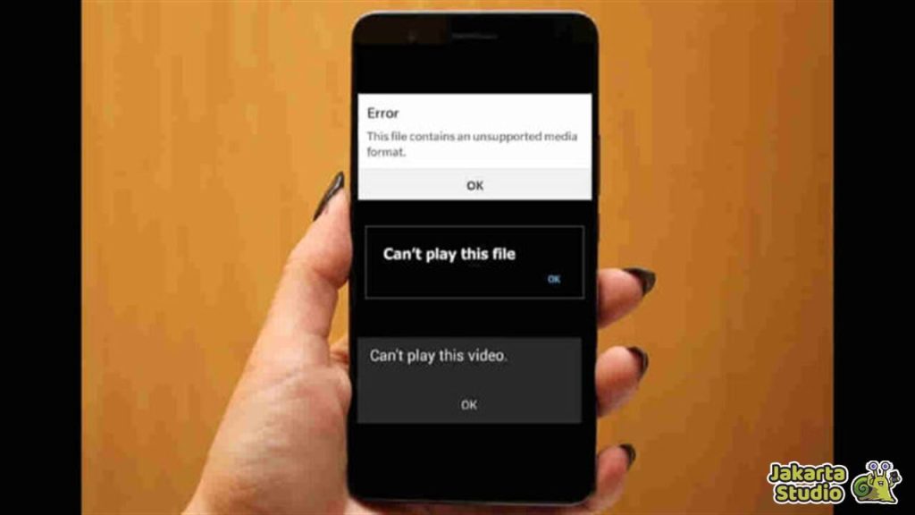 Video Playback Tidak Bisa Diputar