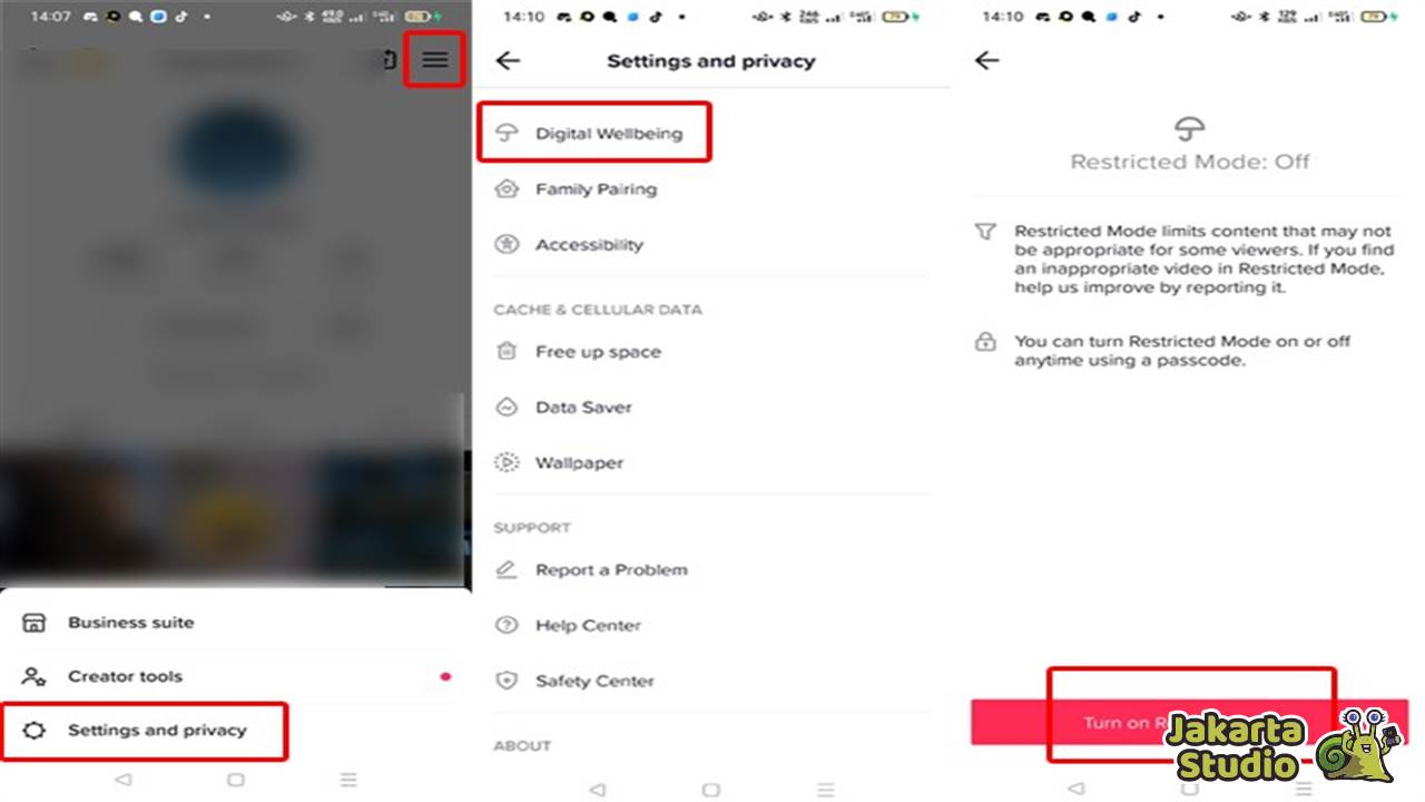 Cara Mematikan Mode Terbatas TikTok