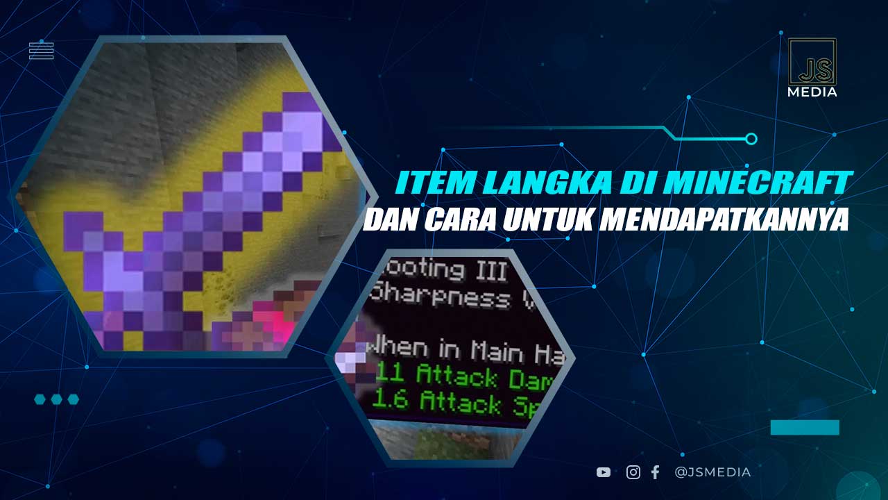 Cara Mendapatkan Item Langka di Minecraft