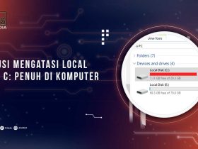 Cara Mengatasi Local Disk C Penuh
