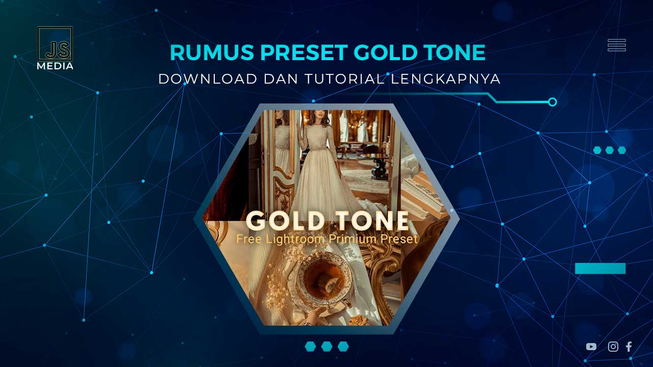 Rumus Preset Gold Tone Lightroom