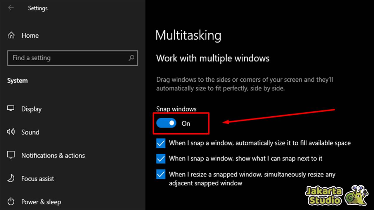 Cara Mengaktifkan Split Screen di Windows 10 