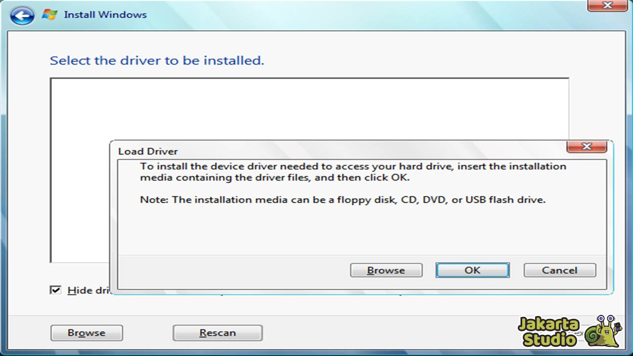 Solusi Error Load Driver 